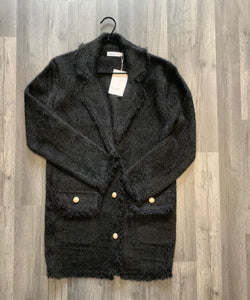 Long blazer outlet cardigan