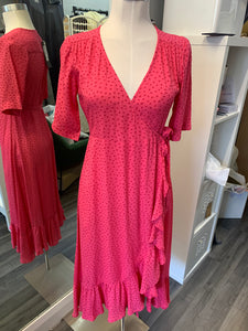 Pomodoro wrap Dress