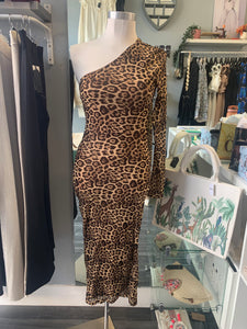 Vera & Lucy leopard print dress