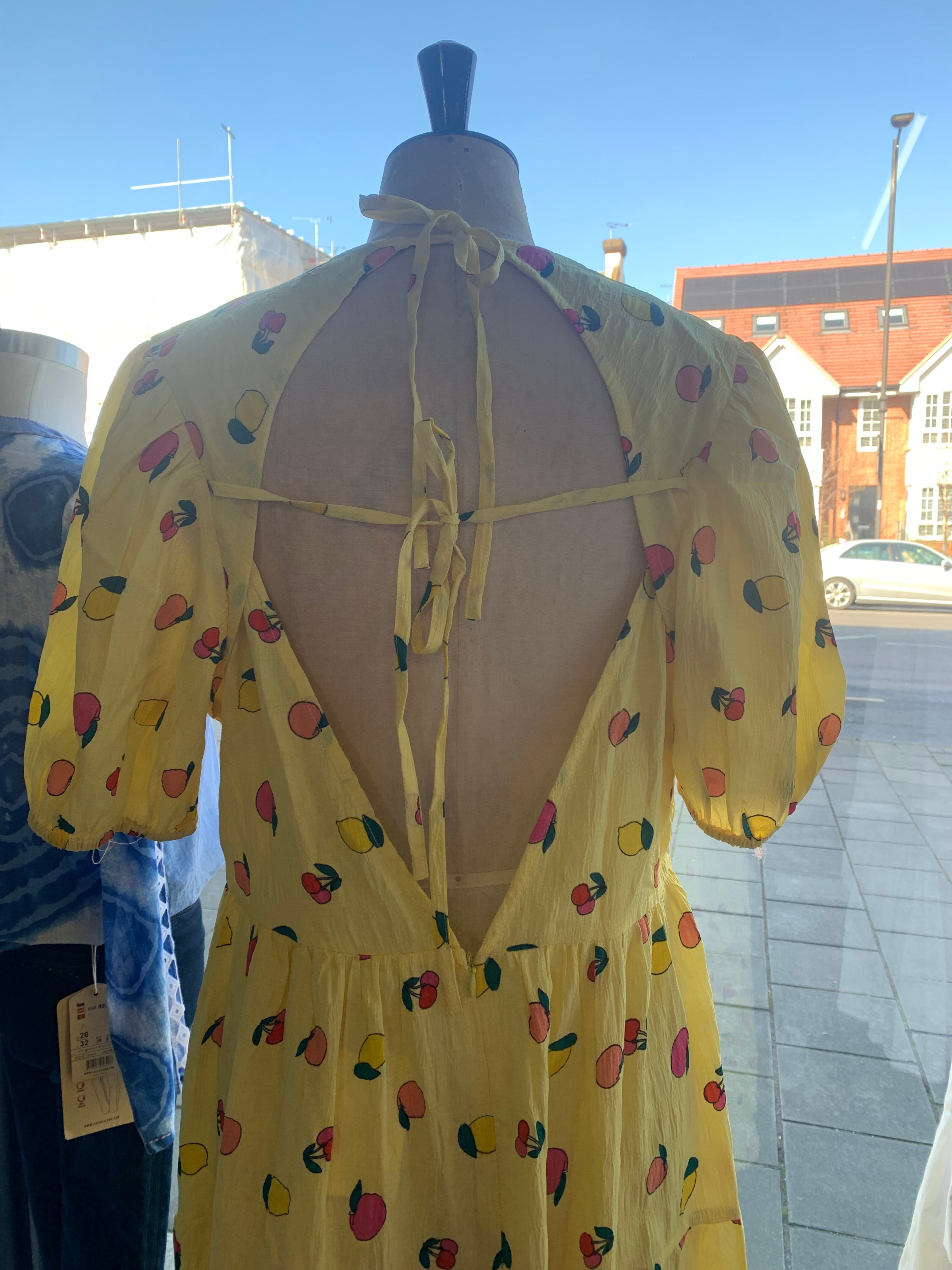 neon rose lemon dress Neon Rose lemon dress Genilia's Boutique