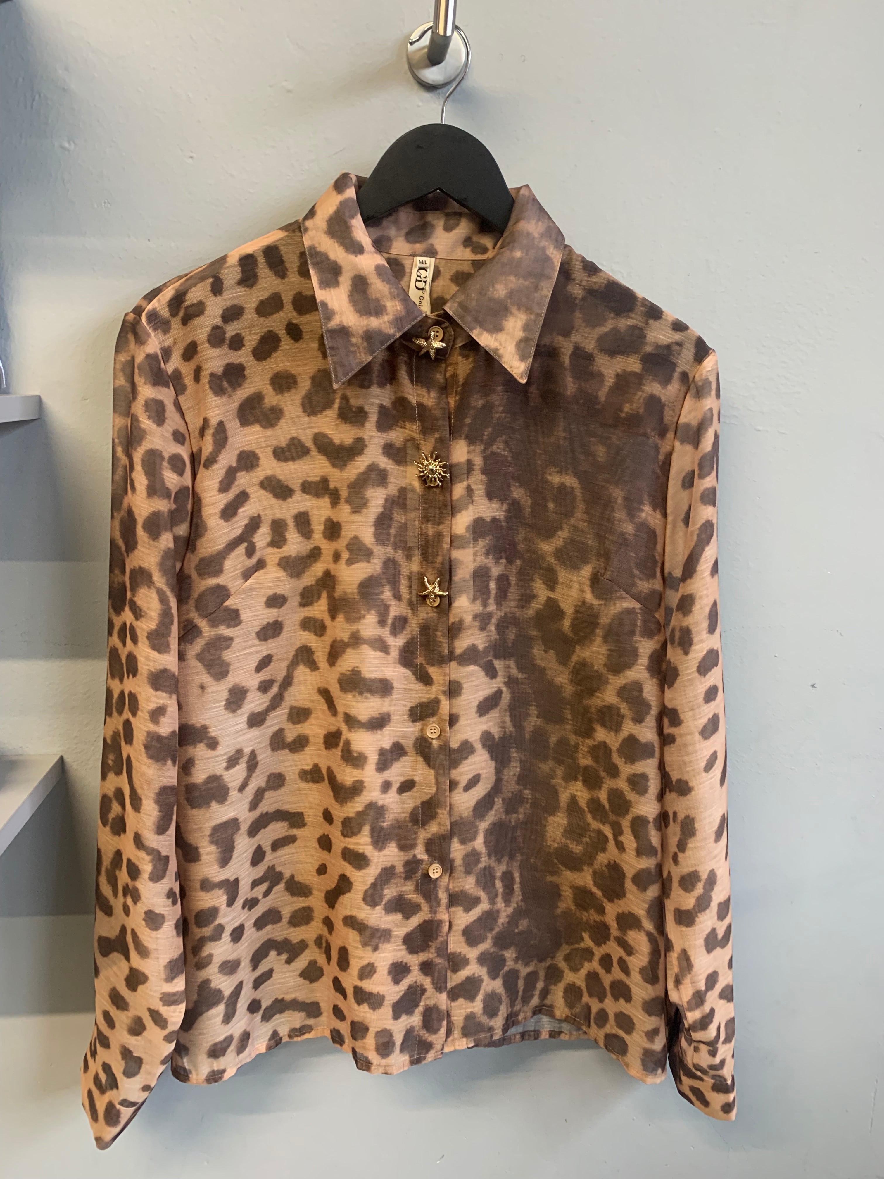 Leopard print shirt
