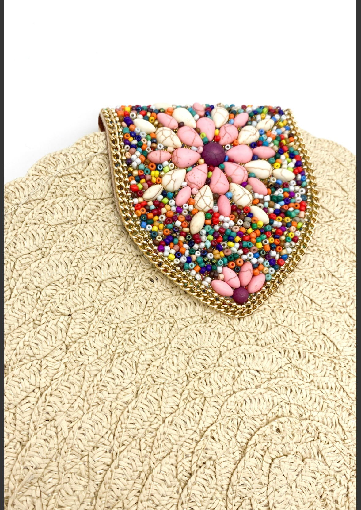 Beaded Clutch Bag