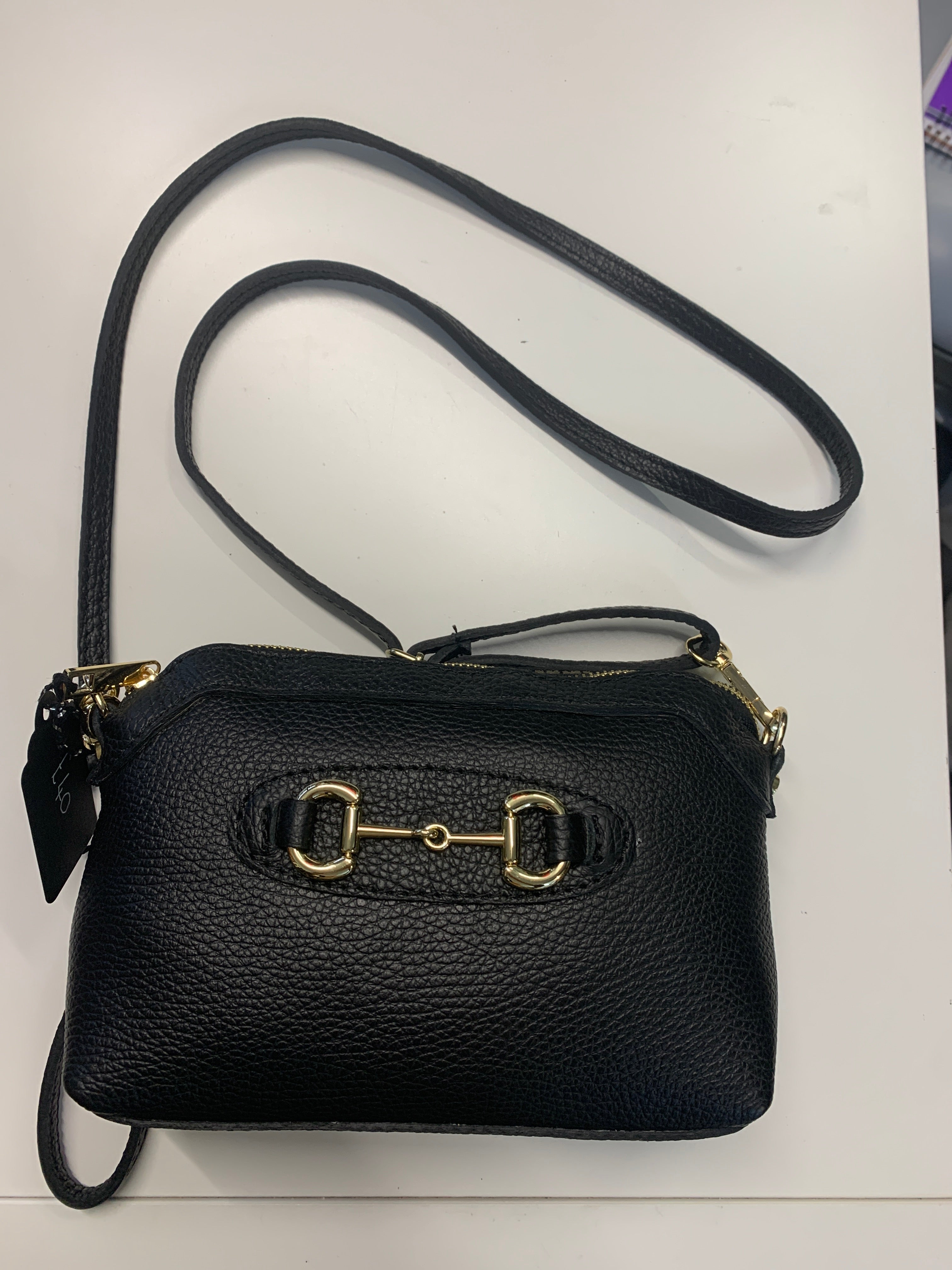 Buckle bag over the shoulder