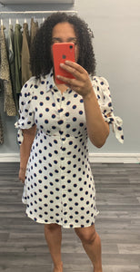 Maraislise S/S Polka Dot Shirt Dress