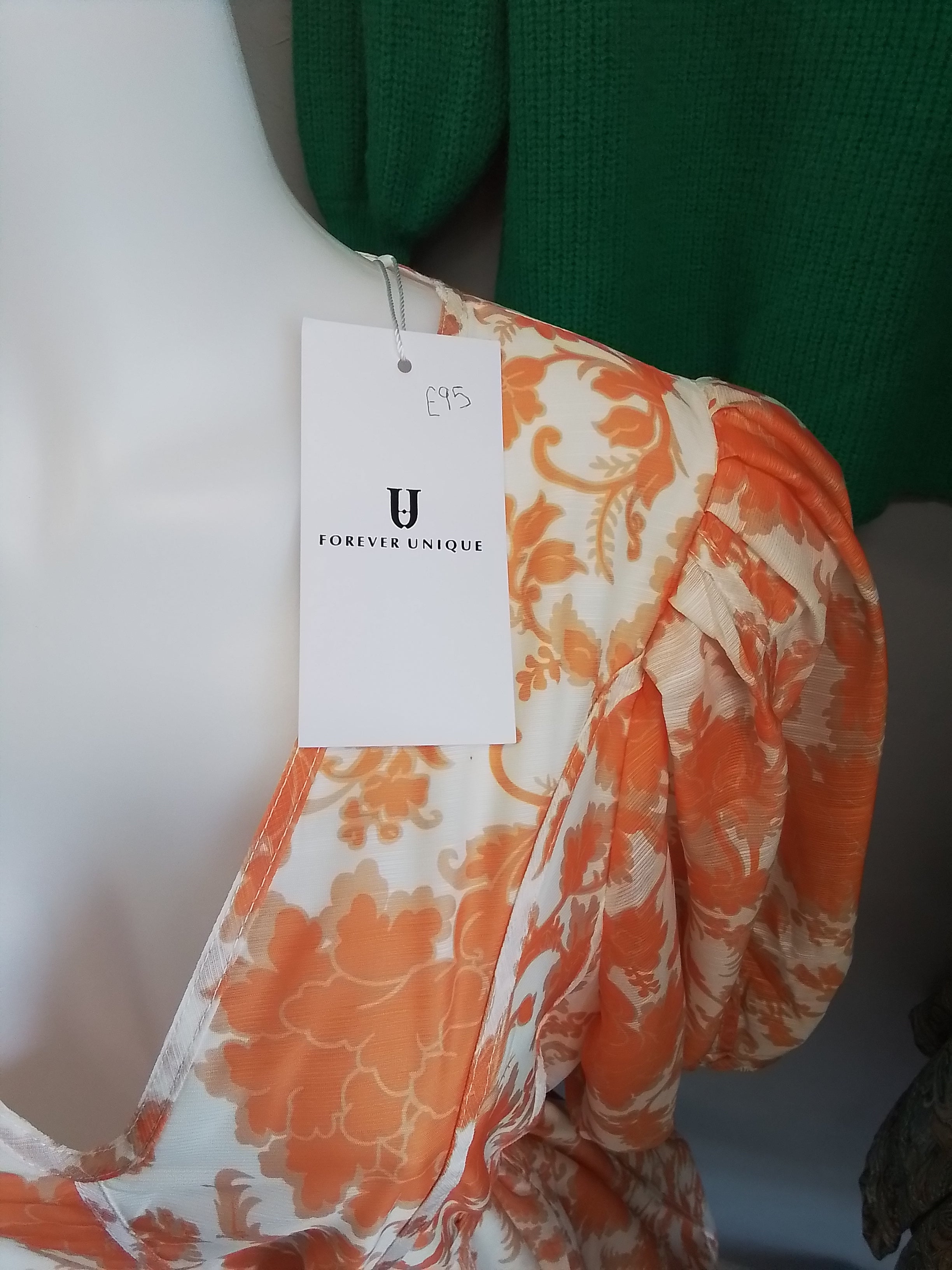 forever unique orange dress Forever unique orange dress Genilia's Boutique