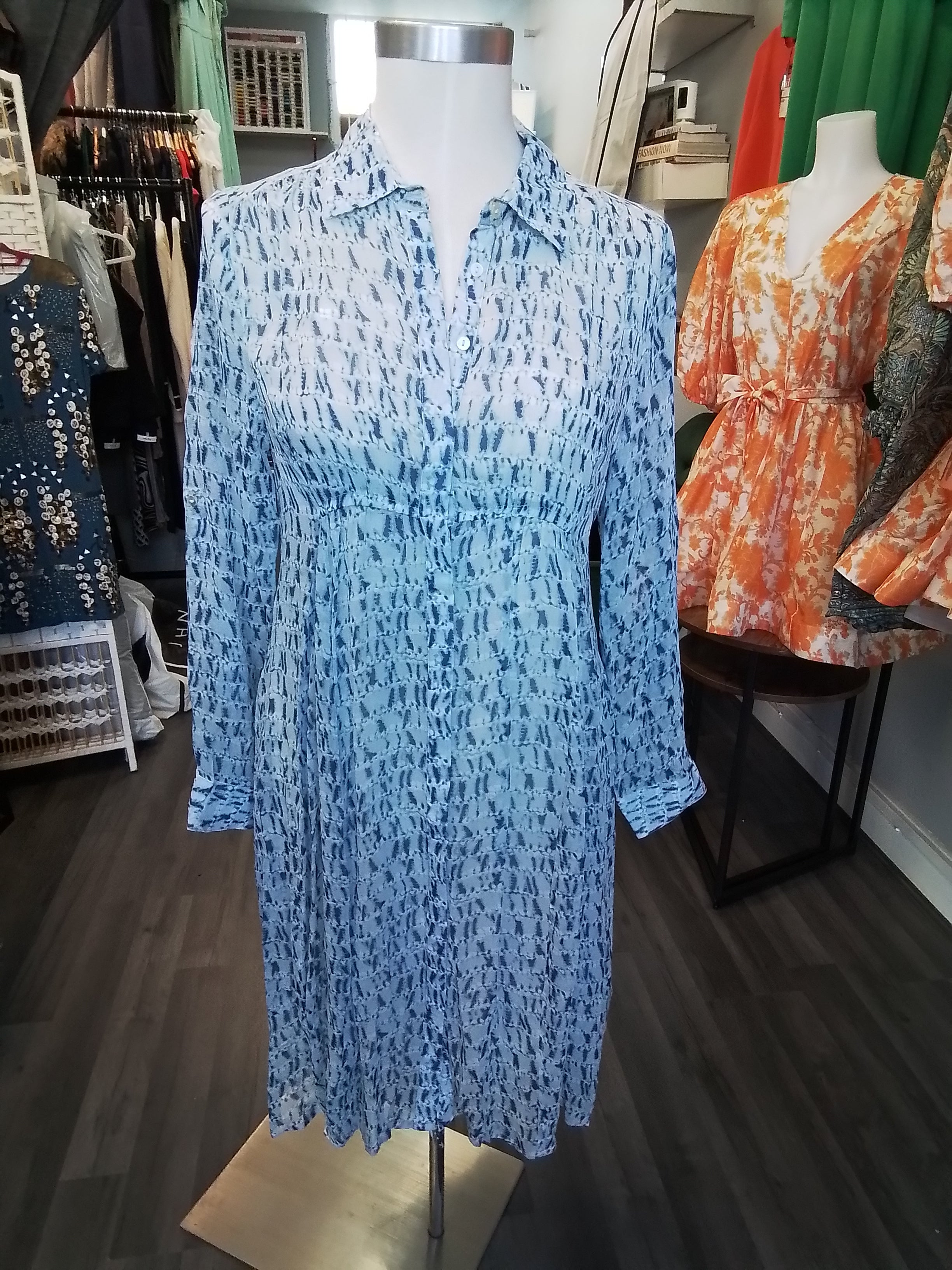 Light blue hotsell dress boutique