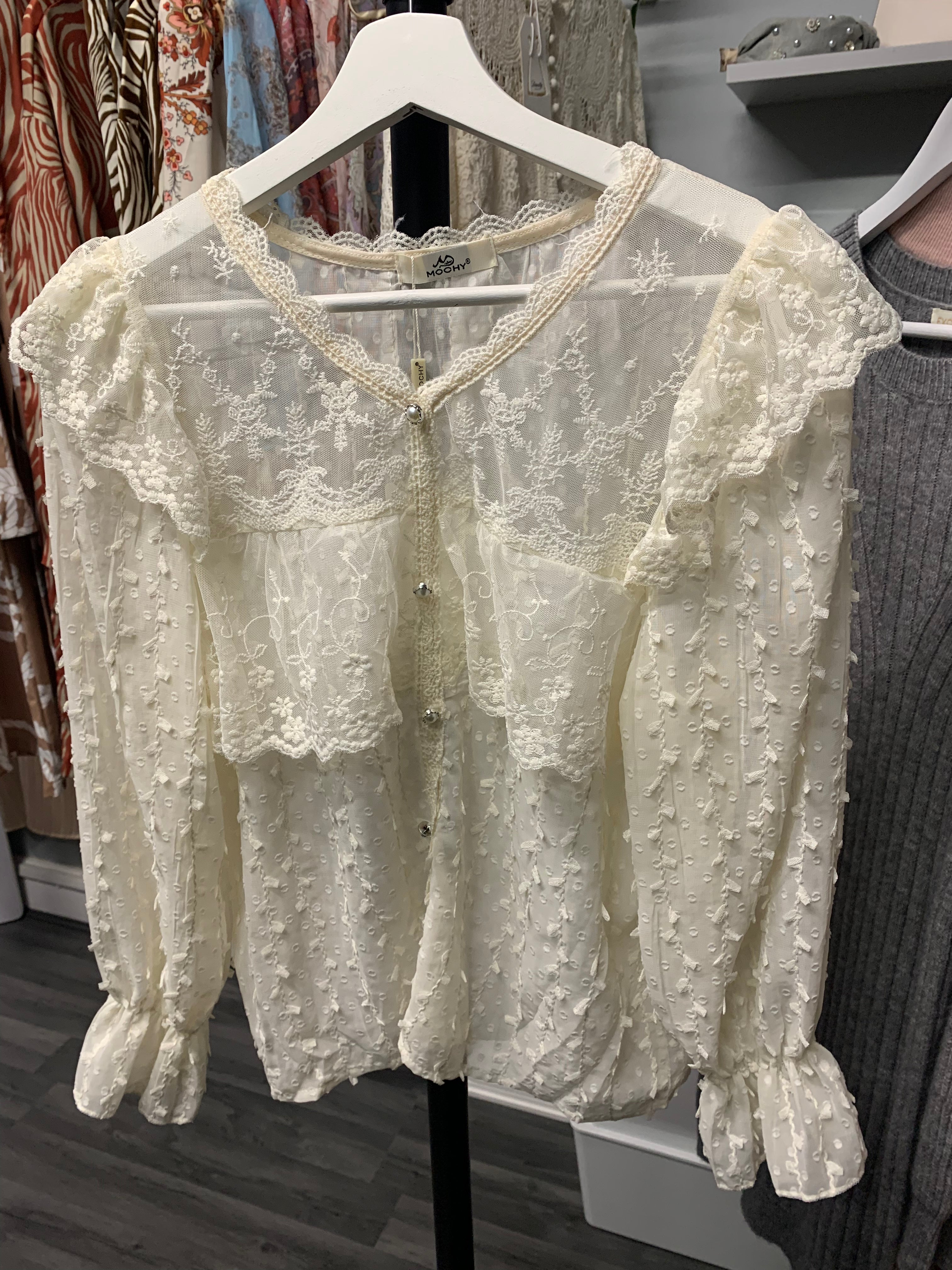 Vintage lace blouse