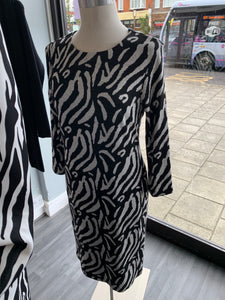 Pomodoro Zebra Print Dress