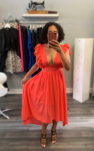 S/S Coral dress