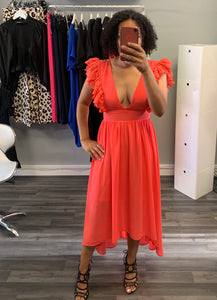 S/S Coral dress