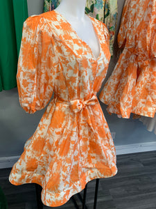 Forever unique orange dress