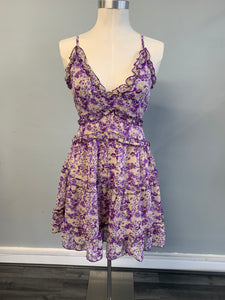 S/S Cami Floral Print Mini Dress