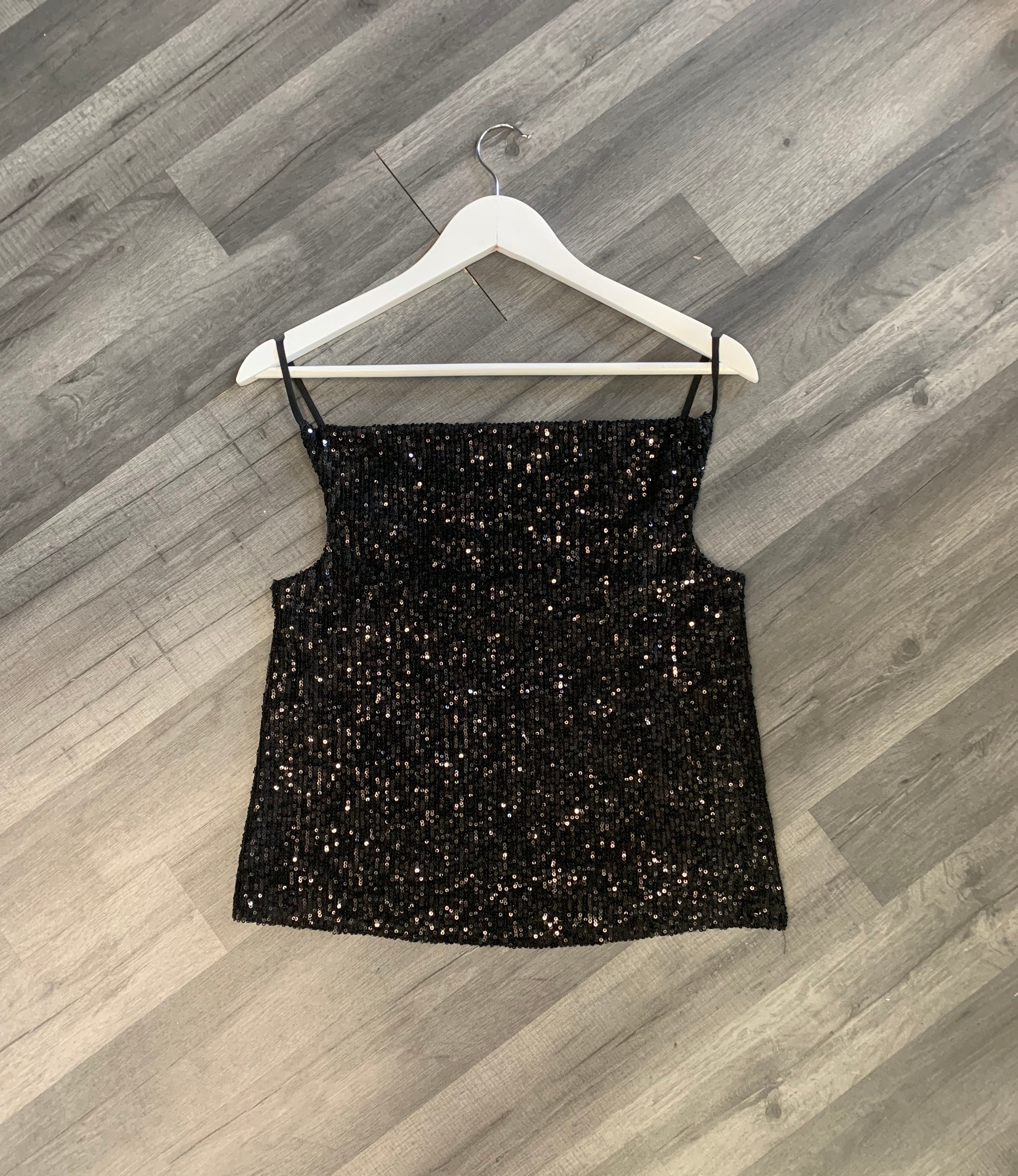 Sequin Cami Top