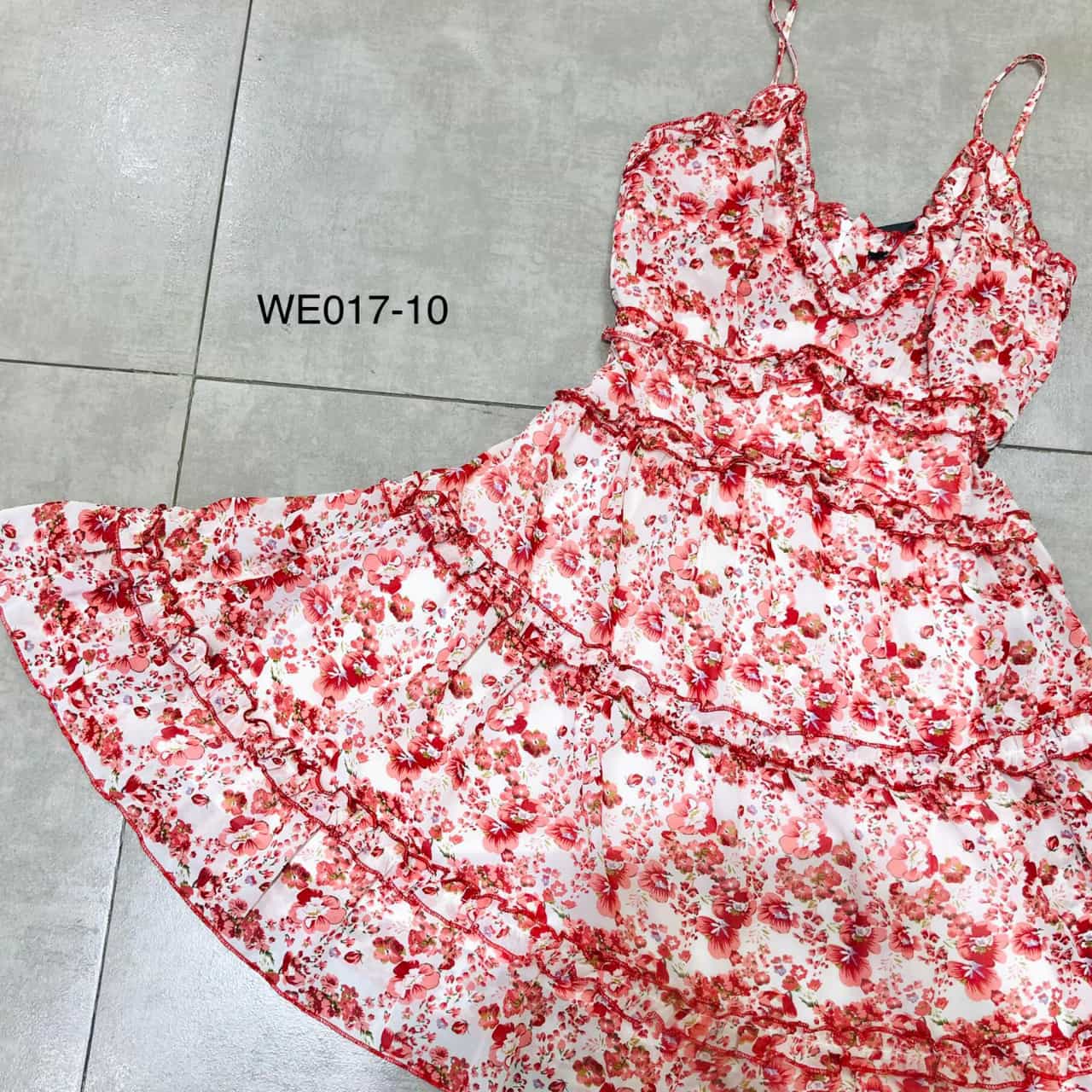 S/S Cami Floral Print Mini Dress